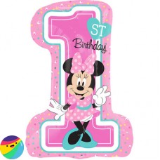 Folija balon - Številka 1 Minnie Mouse